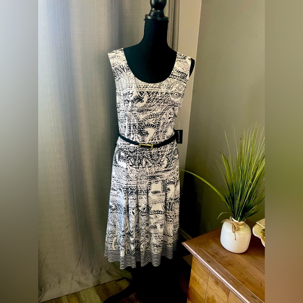 Womens Jones of New York Belted Dress Size 16 new with tags - Make an offer!